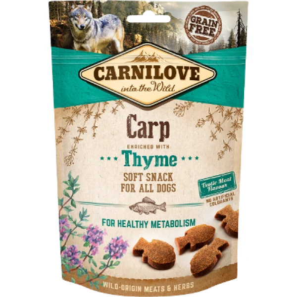 Przysmak dla psów Carnilove Semi-Moist Carp with Thyme