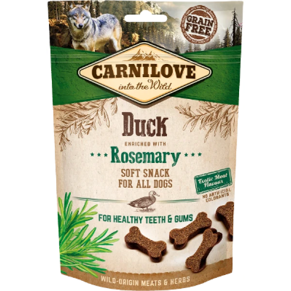 Przysmak dla psów Carnilove Semi Moist Duck enriched with R