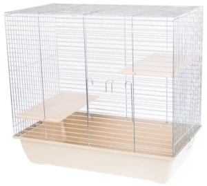 Klatka Inter Zoo  dla Szynszyli 70cm 700x400x640 beż