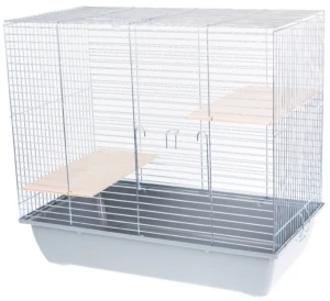 Klatka Inter Zoo  dla Szynszyli 70cm 700x400x640 beż