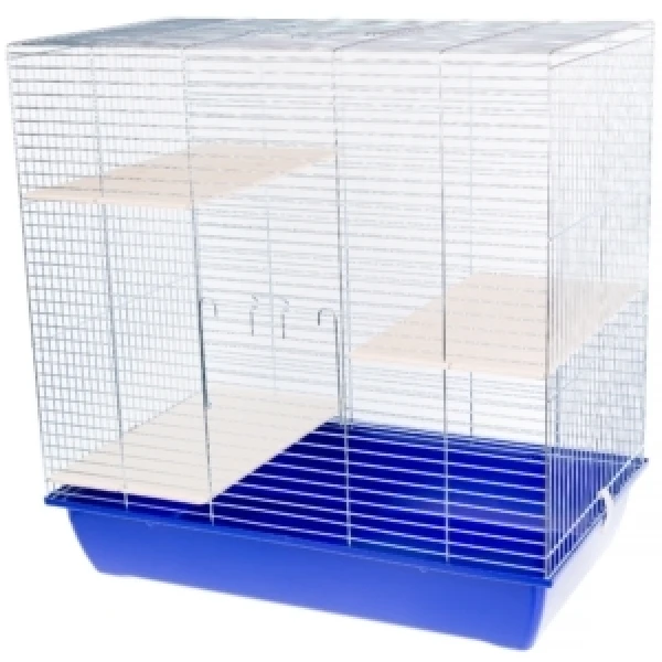 Klatka Inter Zoo dla Szynszyli 80cm 780x480x790mm granat