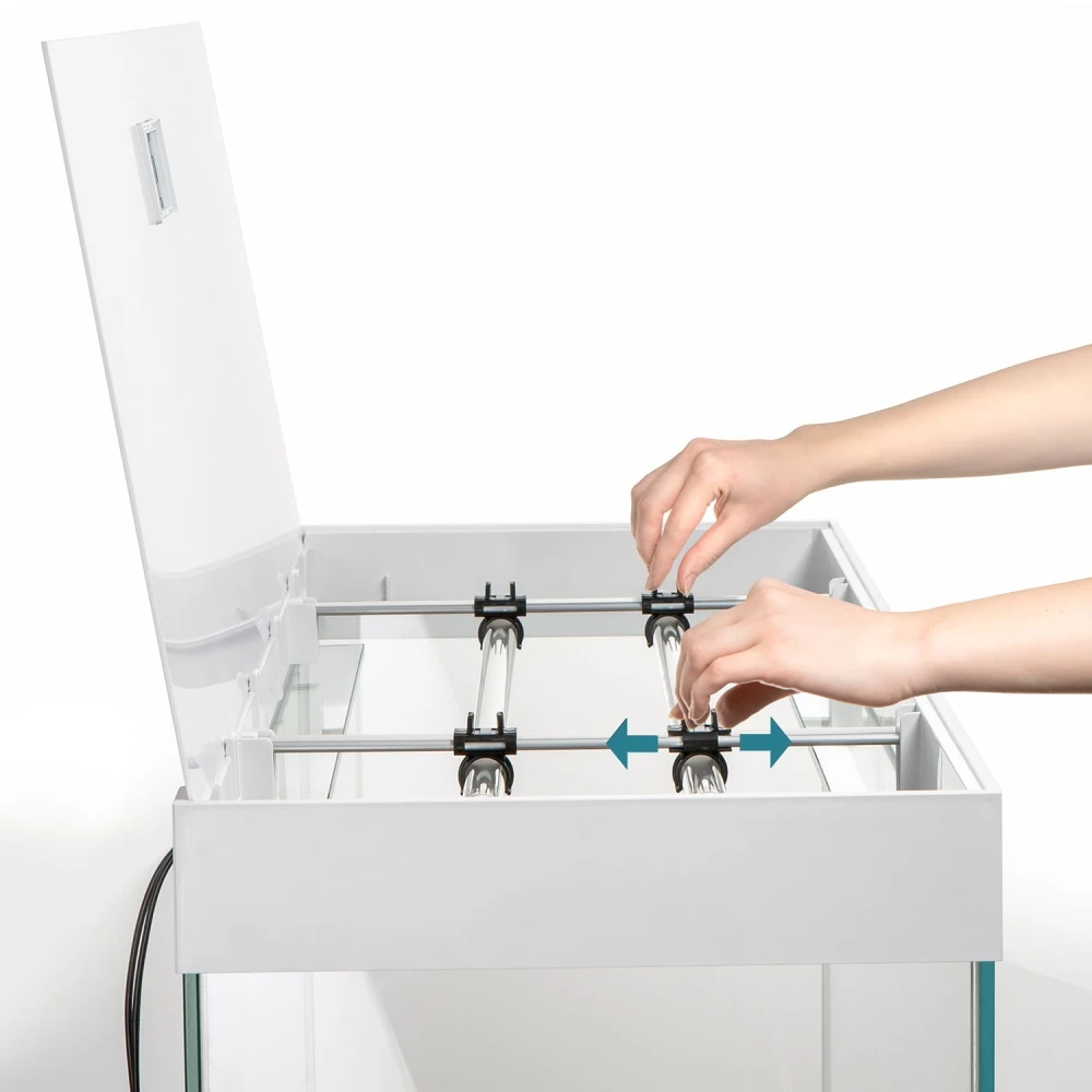 Aquael Opti Set 200 biały  z oświetleniem