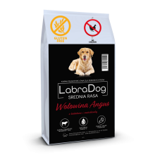 Karma sucha dla psa dorosłego rasy średniej  LabraDog Superfood UGF Wołowina Angus z batatami i marchewką