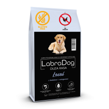 Karma sucha Junior dla szczeniąt ras dużych  LabraDog Superfood JGF  łosoś z batatami i warzywami