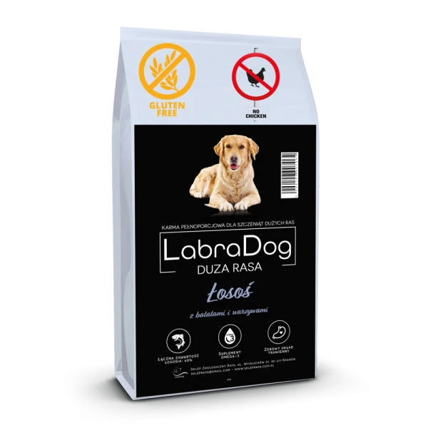 Karma sucha Junior dla szczeniąt ras dużych LabraDog Supe