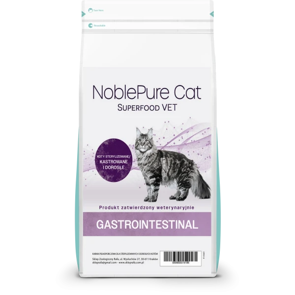 NoblePure Cat Vet Gastrointestinal Hydrolizowana Hypoalergic