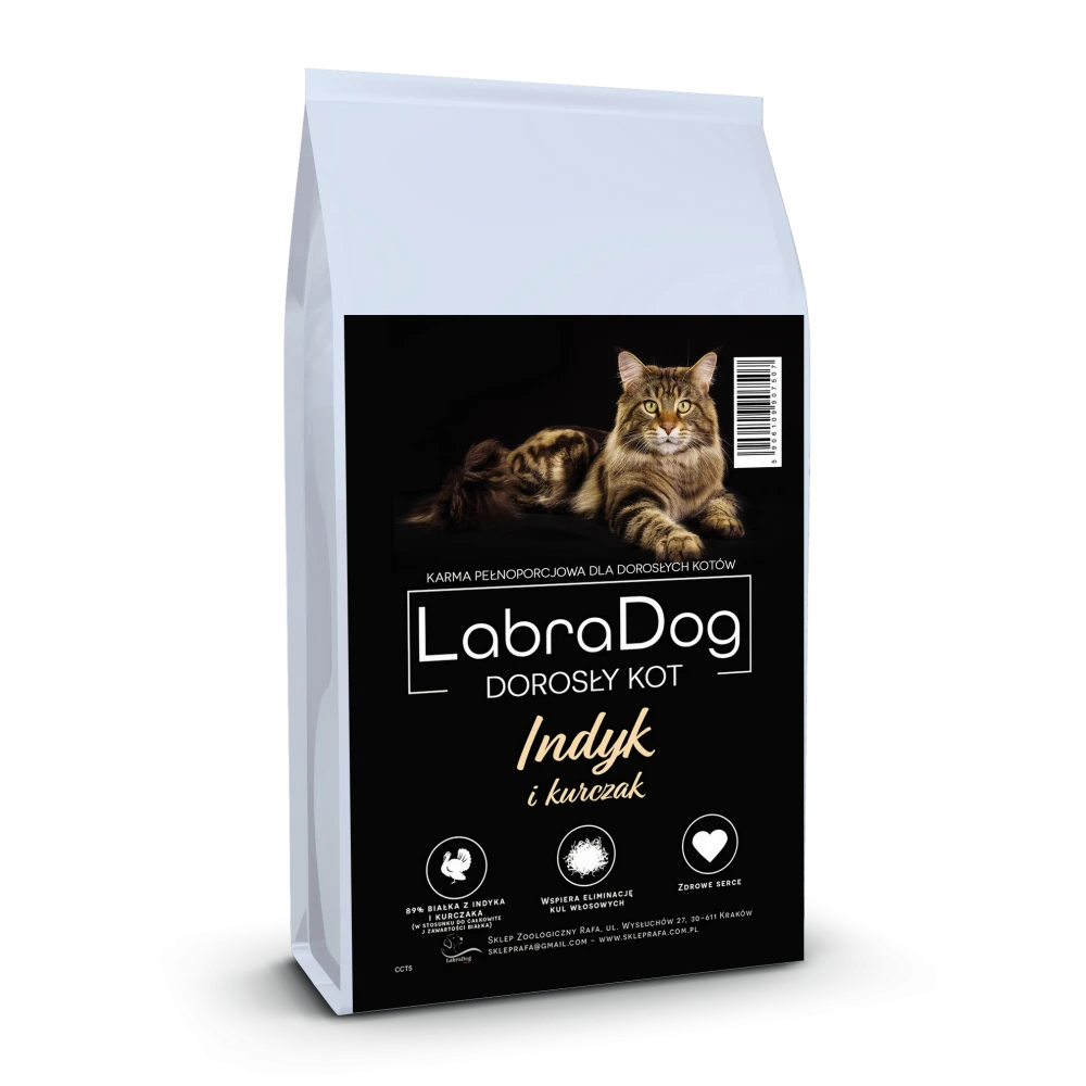 NoblePure Cat karma sucha dla kota dorosłego Indyk z kurcza