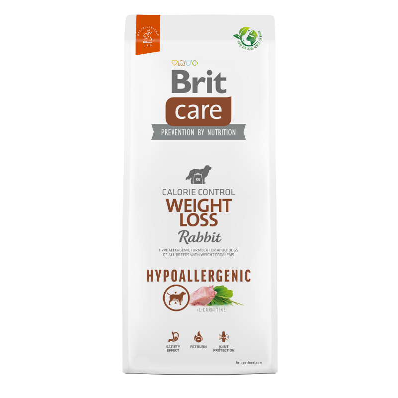 Karma sucha dla psa Brit Care Hypoallergenic Weight Loss Rabbit 12kg