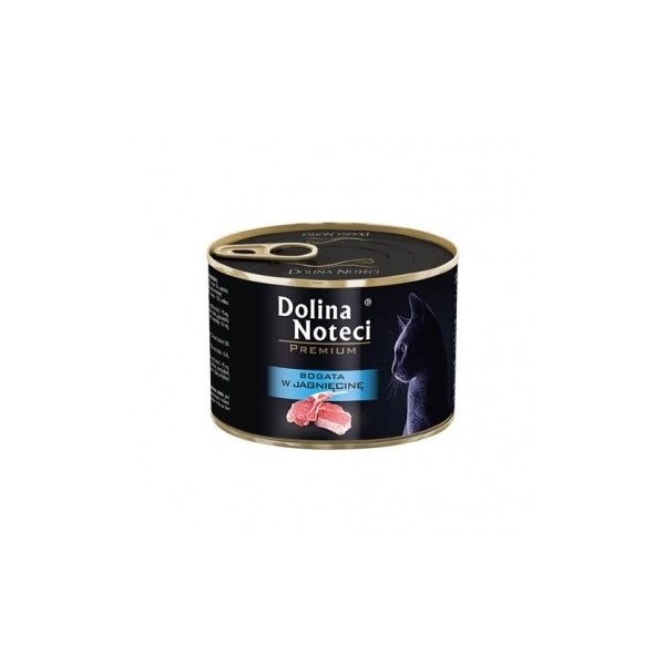 Karma mokra dla kota Dolina Noteci Premium Bogara w Jagnięc