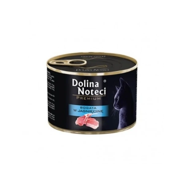 Karma mokra dla kota Dolina Noteci Premium Bogara w Jagnięc