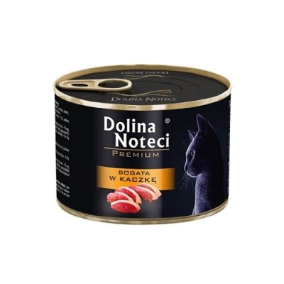 Karma mokra dla kota Dolina Noteci Premium Bogata w Kaczkę 400g