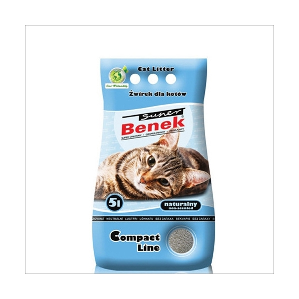 Żwirek dla kota Benek Super Comp  /Niebieski/ 10kg
