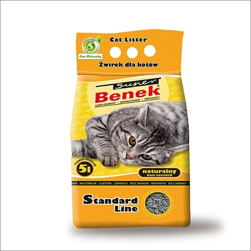 Żwirek dla kota i gryzoni Benek Super Natural /Żółty/ 25