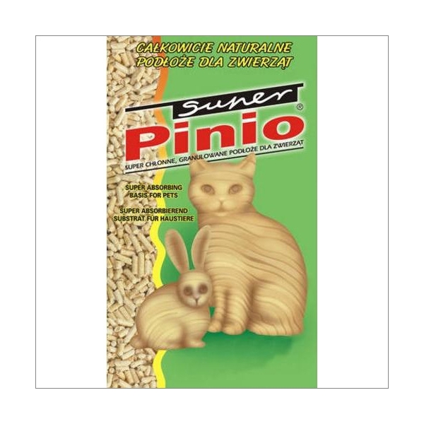 Żwirek dla kota i gryzoni Benek Super Pinio Granulat 10L
