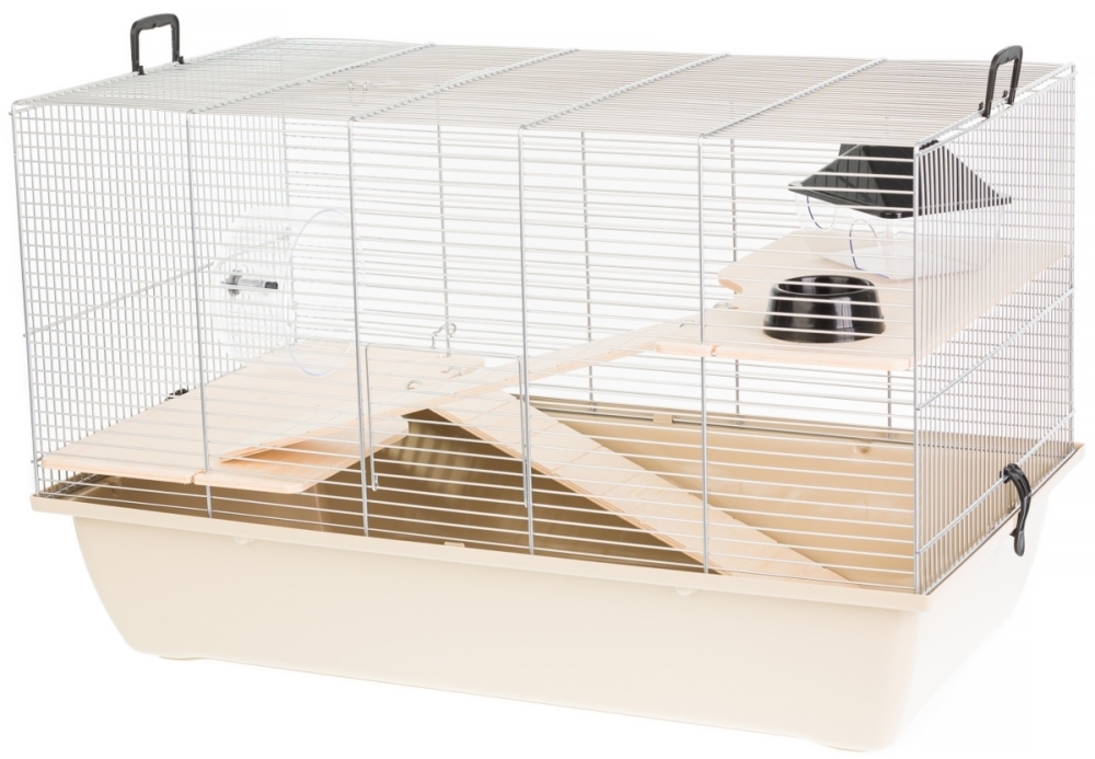 Inter-Zoo Klatka dla myszy, chomika Charlie 2 Color Wood Zielona  700x400x440mm