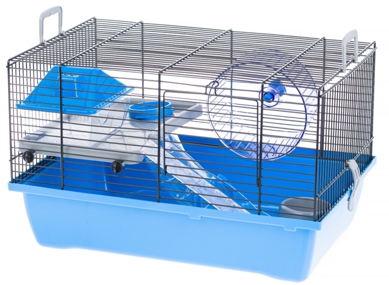 Inter-Zoo Klatka dla myszy , chomika Gino 1 Tube Zielona 420x290x260mm