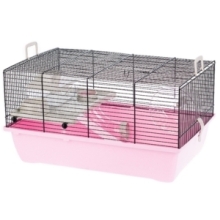 Inter-Zoo Klatka Pinky 1 dla chomikow i innych gryzoni  500x330x270mm  niebieska