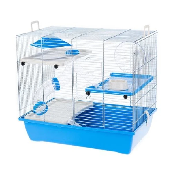 Inter-Zoo Klatka Pinky 3 ocynk dla chomikow i innych gryzoni