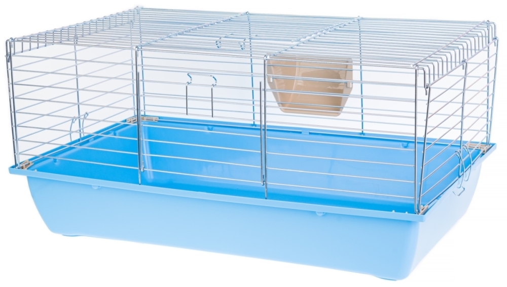 INTER-ZOO Rabbit 80  Klatka  dla Królików i Świnek składana 780x480x340 beż