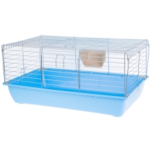 INTER-ZOO Rabbit 80  Klatka  dla Królików i Świnek składana 780x480x340 beż