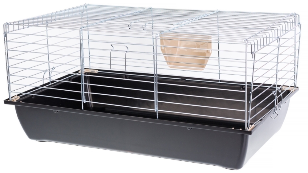 INTER-ZOO Rabbit 80  Klatka  dla Królików i Świnek składana 780x480x340 beż