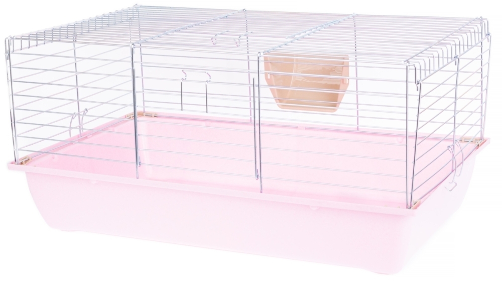 INTER-ZOO Rabbit 80  Klatka  dla Królików i Świnek składana 780x480x340 beż