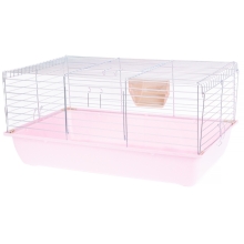 INTER-ZOO Rabbit 80  Klatka  dla Królików i Świnek składana 780x480x340 beż