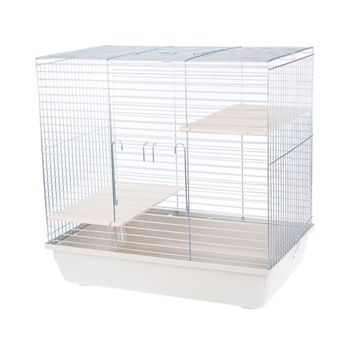 Klatka Inter Zoo dla Szynszyli  ocynk 60cm 580x380x575mm czarna