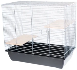 Klatka Inter Zoo  dla Szynszyli 70cm 700x400x640 czarna