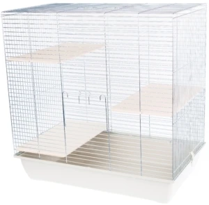 Klatka Inter Zoo dla Szynszyli 80cm 780x480x790mm beż