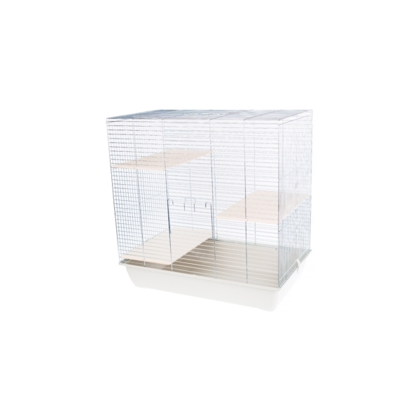 Klatka Inter Zoo dla Szynszyli 80cm 780x480x790mm beż