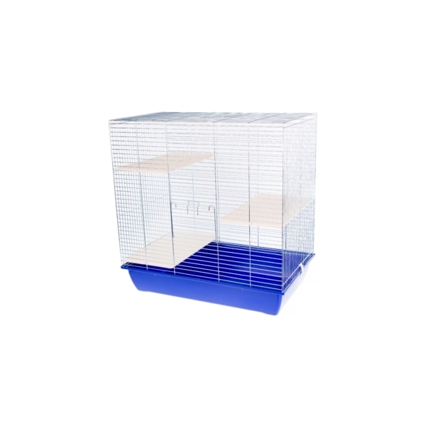 Klatka Inter Zoo dla Szynszyli 80cm 780x480x790mm beż