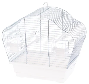 Klatka Inter Zoo dla Papugi Falistej Beta Mini Ocynk 365x200