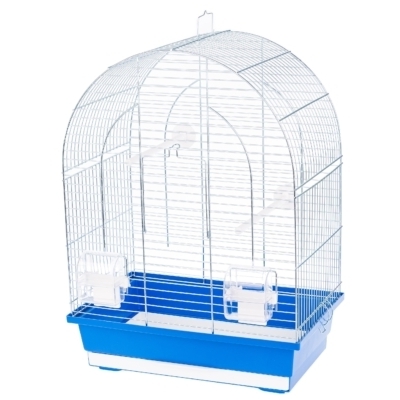 Klatka Inter Zoo dla Papugi Falistej Lusi 1 Ocynk 390x250x530mm zielona