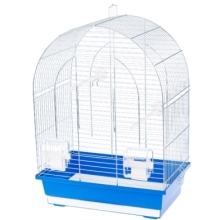 Klatka Inter Zoo dla Papugi Falistej Lusi 1 Ocynk 390x250x530mm pomarańczowa