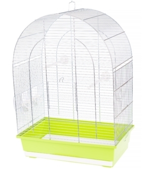 Klatka Inter Zoo dla Papugi Falistej Lusi 2 Ocynk 450x280x630 żółta