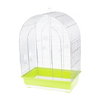 Klatka Inter Zoo dla Papugi Falistej Lusi 2 Ocynk 450x280x630 żółta