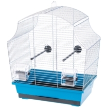 Klatka Inter Zoo dla Papugi Falistej Margot 1 Ocynk420x250x470mm popiel