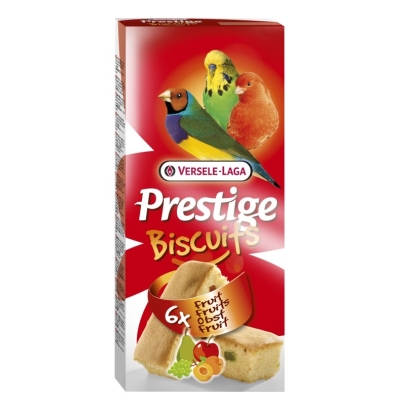 Pokarm dla papugi faliste Versele Laga Biscuit Fruit 70g - owocowe biszkopty dla ptaków (6 sztuk)