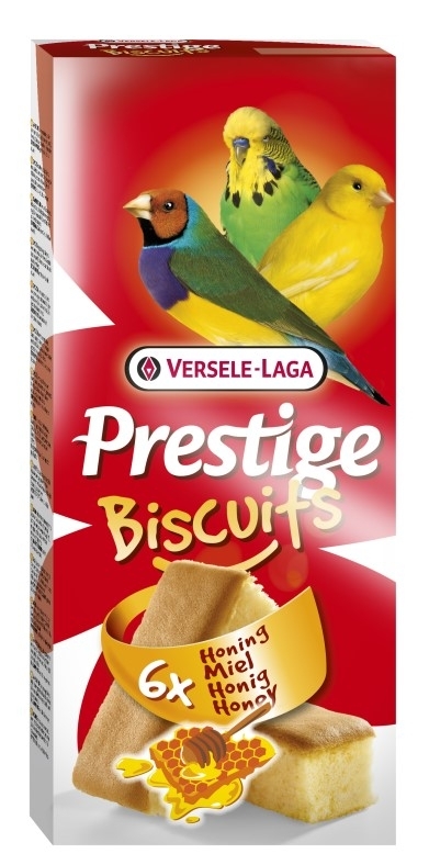 Pokarm dla papugi falistej Versele Laga Biscuit Honey 70g - miodowe biszkopty dla ptaków (6 sztuk)