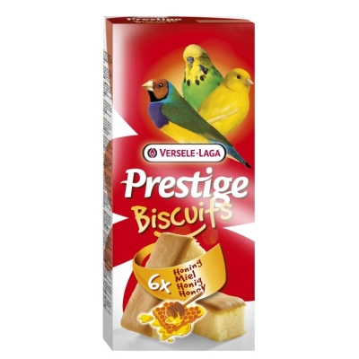 Pokarm dla papugi falistej Versele Laga Biscuit Honey 70g - miodowe biszkopty dla ptaków (6 sztuk)