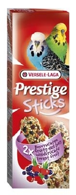 Pokarm dla papugi falistej Versele Laga Prestige Sticks Budgies Forest Fruits 60g - kolby jagodowe