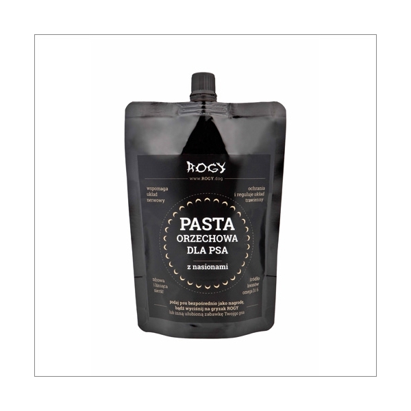 Rogy Pasta orzechowa z nasionami 300g