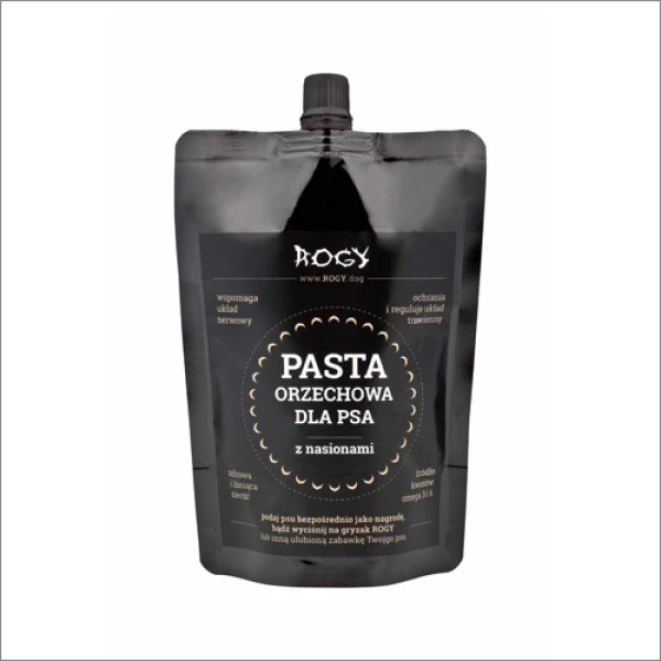 Rogy Pasta orzechowa z nasionami 300g