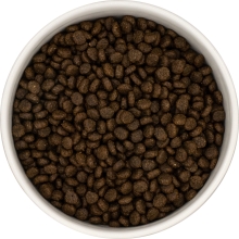 Karma sucha dla szczeniąt i młodych psów ras małych i średnich  LabraDog Superfood GPU Łosoś z plamiakiem, białą rybą  batatami i szparagiem
