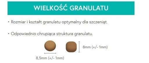 Karma sucha dla szczeniąt i młodych psów ras małych i ś