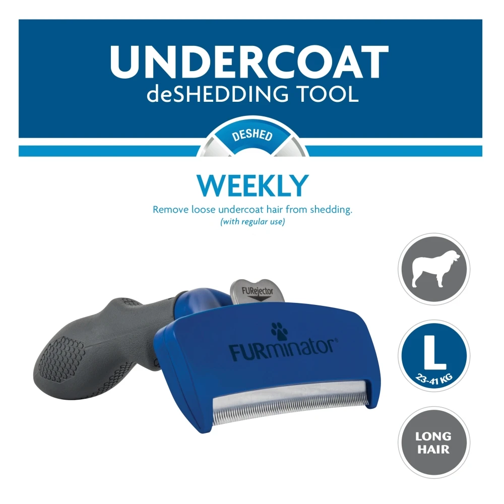 FURMINATOR dla psów długowłosych - Large rozmiar L