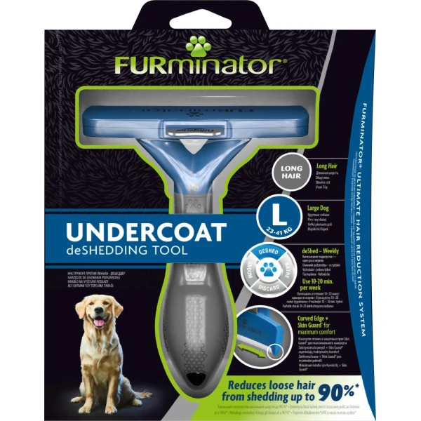 FURMINATOR dla psów długowłosych - Large rozmiar L