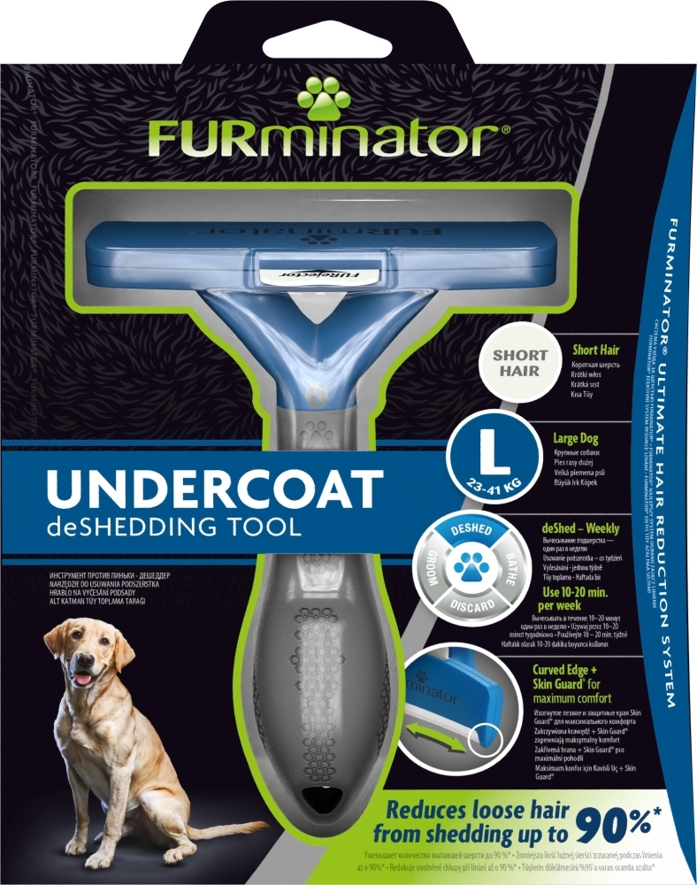 FURMINATOR dla psów krótkowłosych - Large rozmiar L