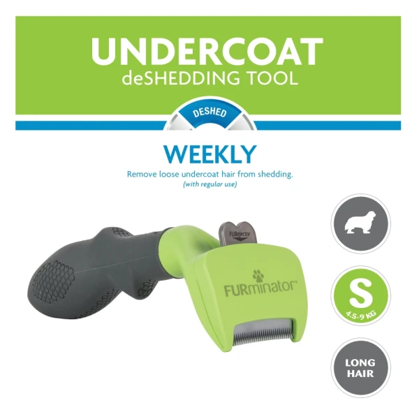 FURMINATOR dla psów długowłosych - Small rozmiar S